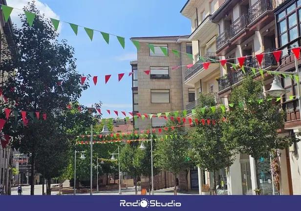 Banderines de La Patrona | Foto: Ayuntamiento