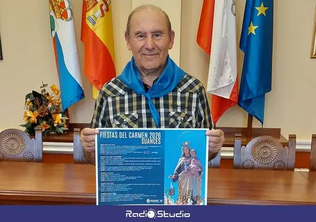 Jos&eacute; Luis Plaza presenta la programaci&oacute;n para 2026 | Foto: Ayuntamiento de Suances