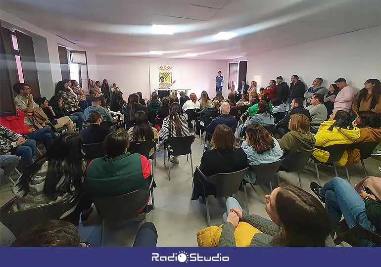 Reunión celebrada con los peñistas para preparar la segunda Liga de Peñas.