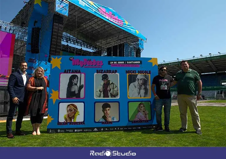 Todo preparado en El Sardinero para la cita musical del fin de semana con el My Fest Cantabria Infinita.