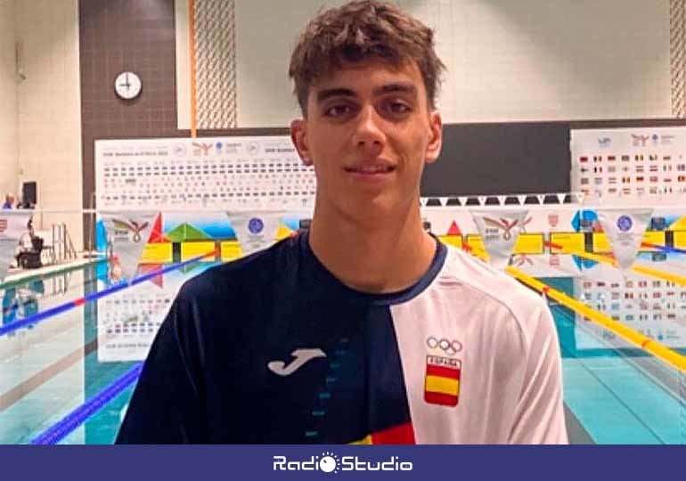 Teo del Riego ha sido convocado para el Europeo Junior con la Selección Española de Natación