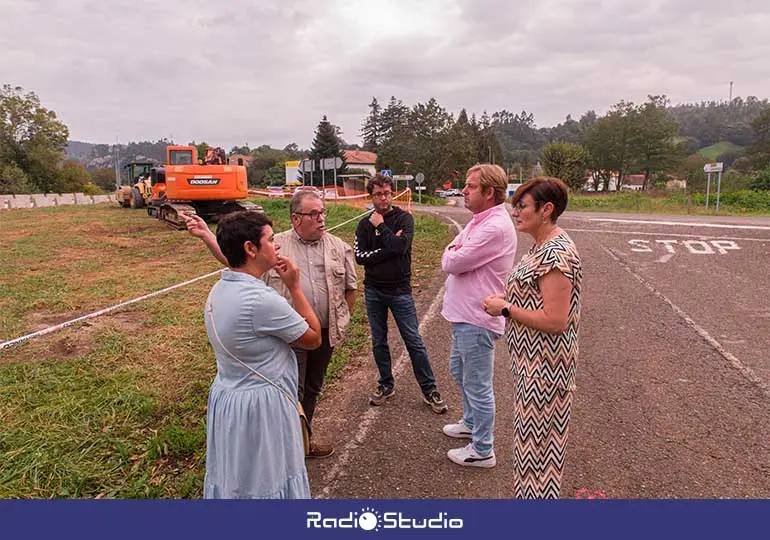 Iniciadas las obras que solventarán los problema de inundaciones en Caranceja (Reocín).