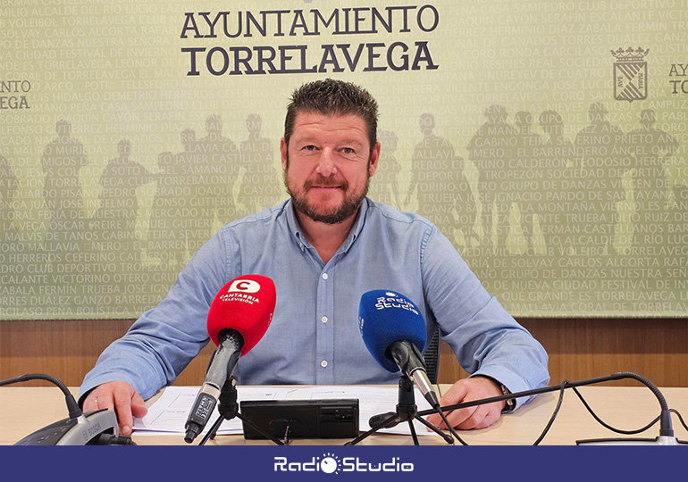 Jesús Sánchez, concejal de Desarrollo Local de Torrelavega.
