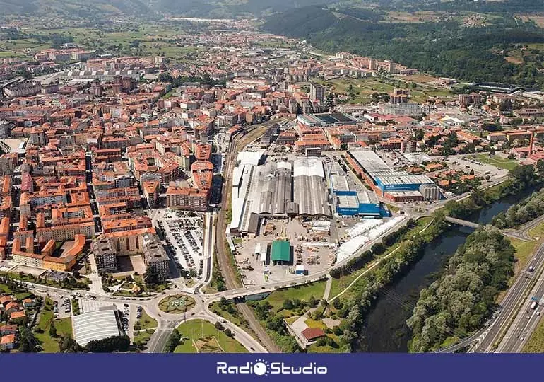 Vista aérea de Torrelavega.