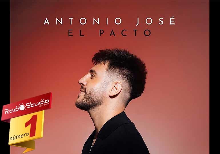 Antonio José ocupa el número 1 esta semana en la Lista de Éxitos de Radio Studio.