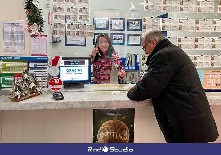 Administración de Lotería número 6 de Torrelavega, en la calle Bonifacio del Castillo.