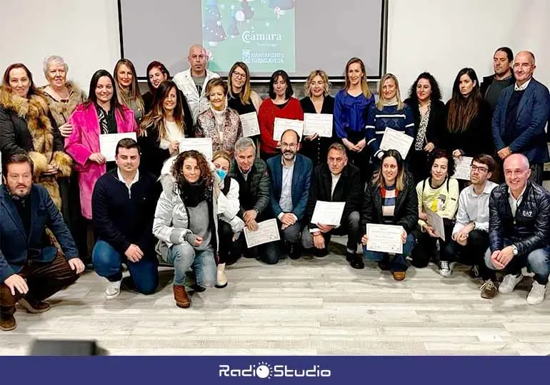 La Cámara de Comercio acogió la entrega de premios del concurso de escarates de Torrelavega.