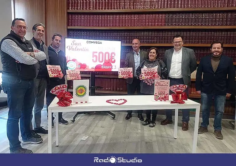 Presentación de la campaña por San Valentín de Comvega.