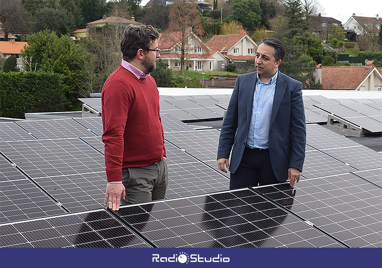 La instalación de las 100 placas solares ha supuesto una inversión de 48.000€.