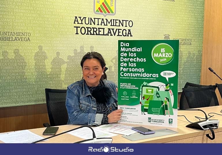 Esther Vélez presenta los actos del Día Mundial de las Personas Consumidores | Foto: Radio Studio