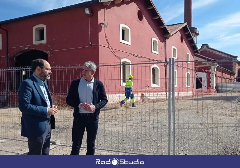 Zuloaga y Urraca visitan las obras de La Lechera | Foto: Archivo