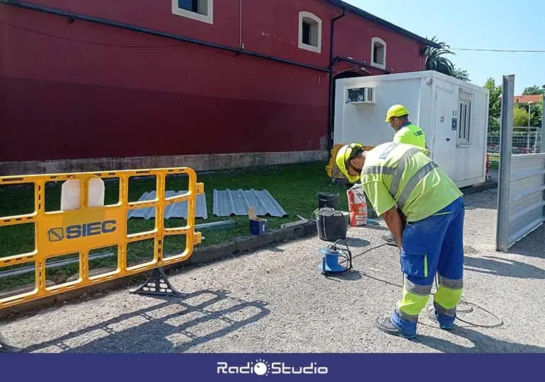 Las obras de reforma de La Lechera, adjudicadas a la empresa SIEC, comenzaron el pasado verano.