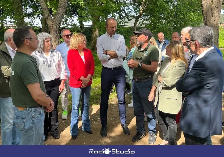 Presentación del proyecto 'Torrelavega Conexión Natural' en el Parque de las Tablas