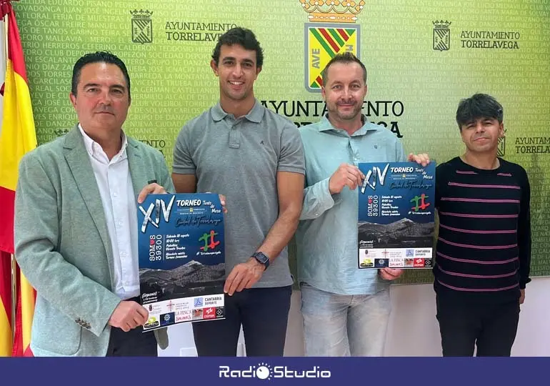 Presentaci&oacute;n del XIV Torneo de Tenis de Mesa 'Ciudad de Torrelavega' | Radio Studio