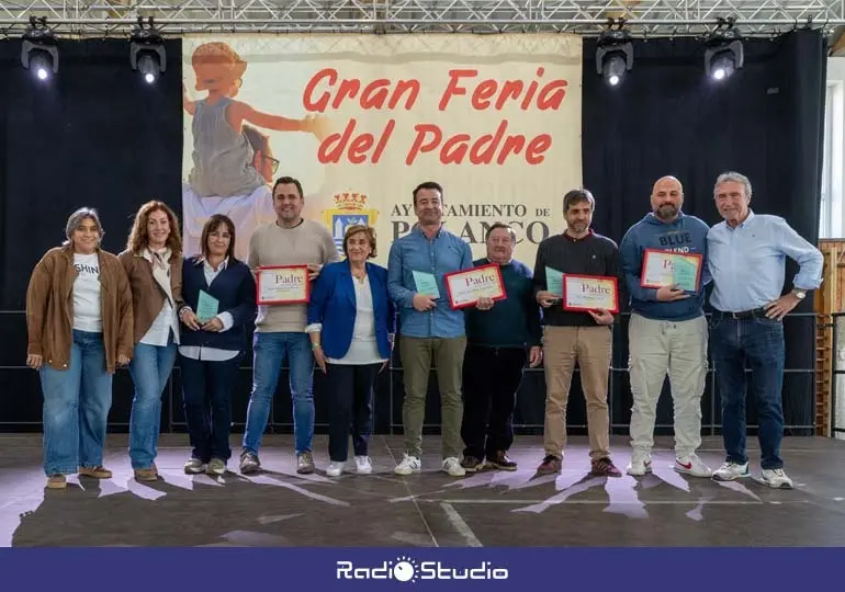 Foto de familia de la Gran Feria del Día del Padre en Polanco