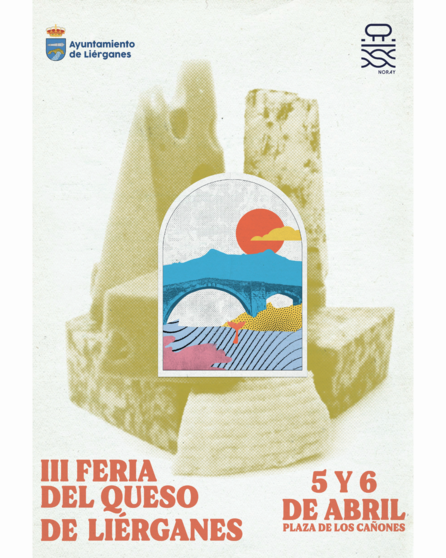 Cartel de la Feria del Queso de Li&eacute;rganes