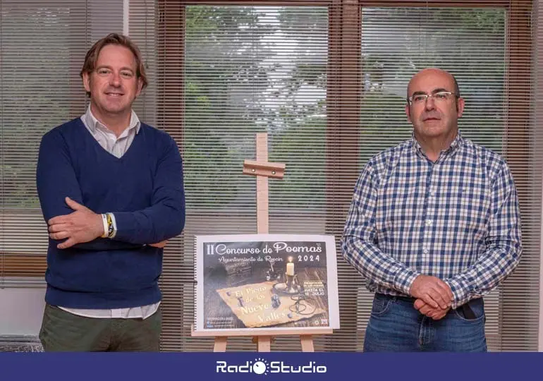 E alcalde, Pablo Diestro, y el concejal de Cultura, Fernando Callejo | Foto: Ayuntamiento