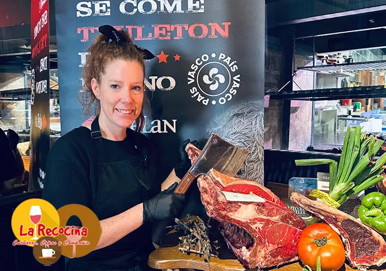 Carla Tuero, del restaurante Los Toneles (Unquera)