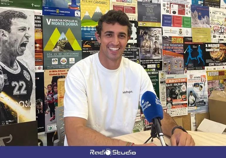 El concejal de Deportes de Torrelavega, Nacho Gonz&aacute;lez, protagoniza el &uacute;ltimo Studio Deportivo de la temporada