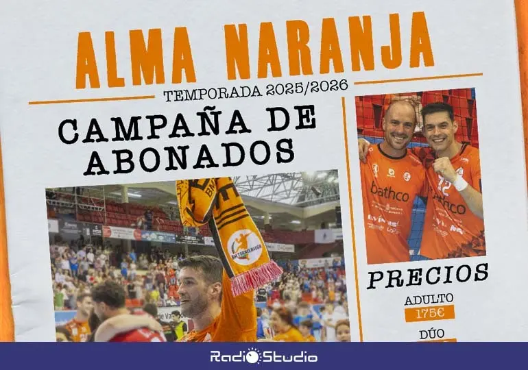 El BM Torrelavega lanza su campa&ntilde;a de abonados para la temporada 25/26 bajo el lema 'Alma Naranja'