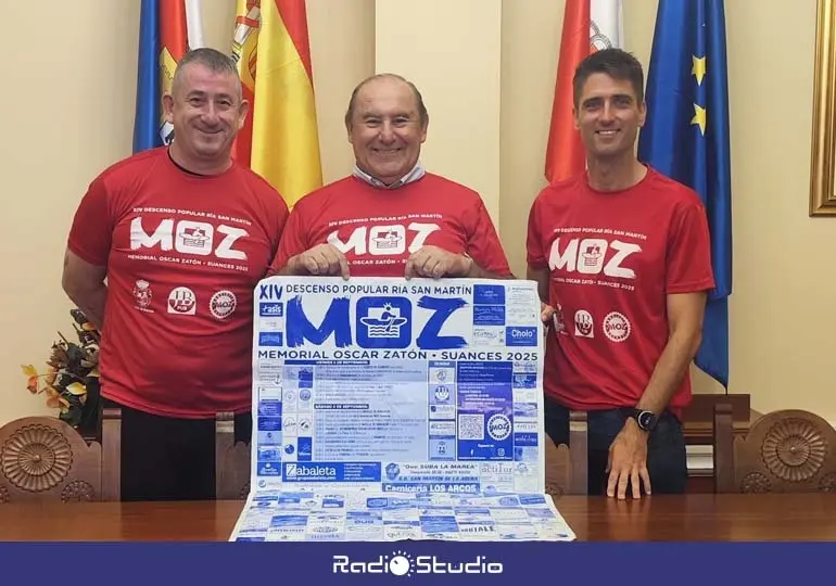 Presentaci&oacute;n del XIV Descenso Popular de la R&iacute;a de San Mart&iacute;n | Foto: Ayuntamiento de Suances