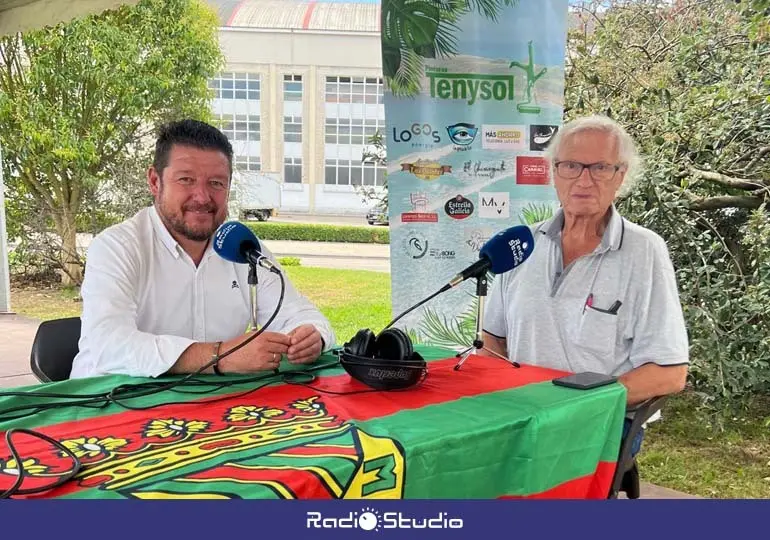 El concejal Jes&uacute;s S&aacute;nchez y Guy Ferrier