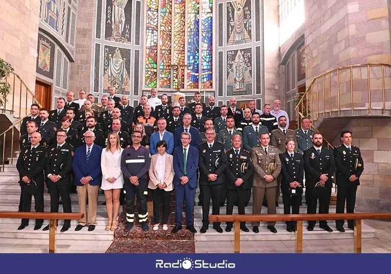 Foto de archivo de la celebraci&oacute;n de la festividad del patr&oacute;n de la Polic&iacute;a Local en Torrelavega.