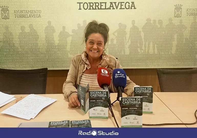 Esther V&eacute;lez, concejala de Cultura, present&oacute; la programaci&oacute;n de Escena Cantabria.