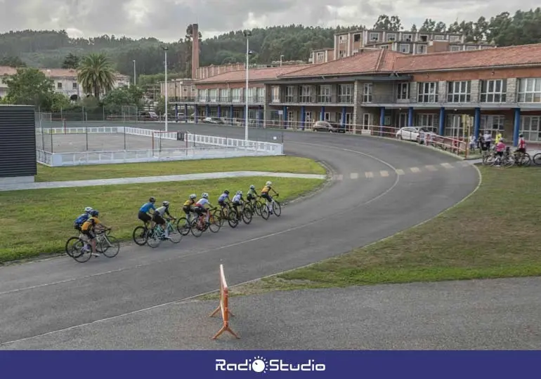 Vista del vel&oacute;dromo del Complejo Deportivo &Oacute;scar Freire | Foto: Ayuntamiento de Torrelavega