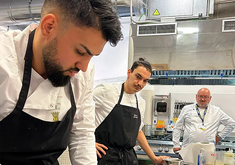 Kevin D&iacute;az actual jefe de cocina en Casa Lucita