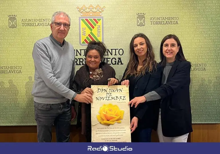 Presentaci&oacute;n del Don Juan de Noviembre de Torrelavega de 2025 | Foto: Radio Studio