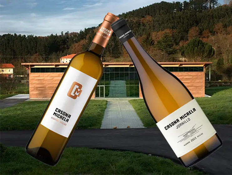Ls dos vinos de Casona Micaela premiados en los Optimun de 2025