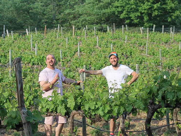 Los hermanos Lucio, los impulsores junto a su familia de Bodegas Cames&iacute;a