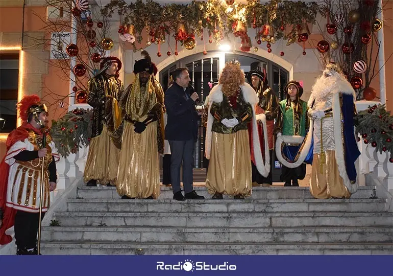 Foto de archivo de la recepci&oacute;n en el Ayuntamiento de Pi&eacute;lagos a los Reyes Magos.