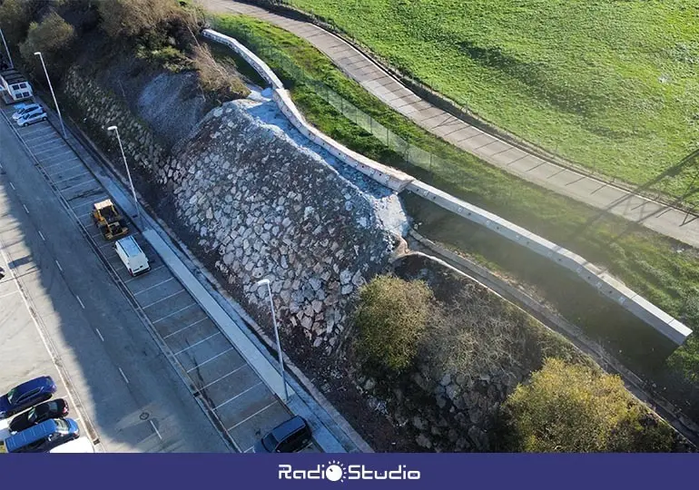 Imagen de la intervenci&oacute;n realizada en la zona.