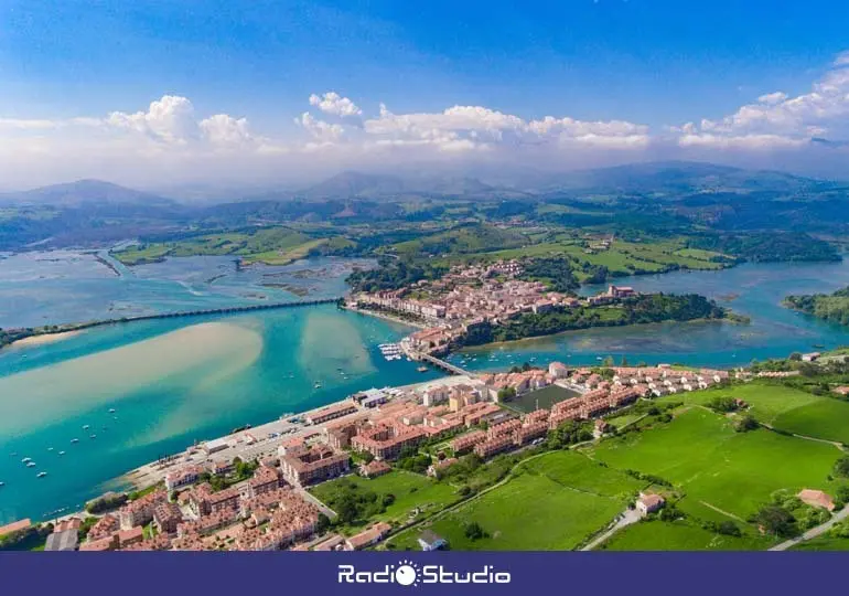 Vista a&eacute;rea de San Vicente de la Barquera | Foto: Ayuntamiento