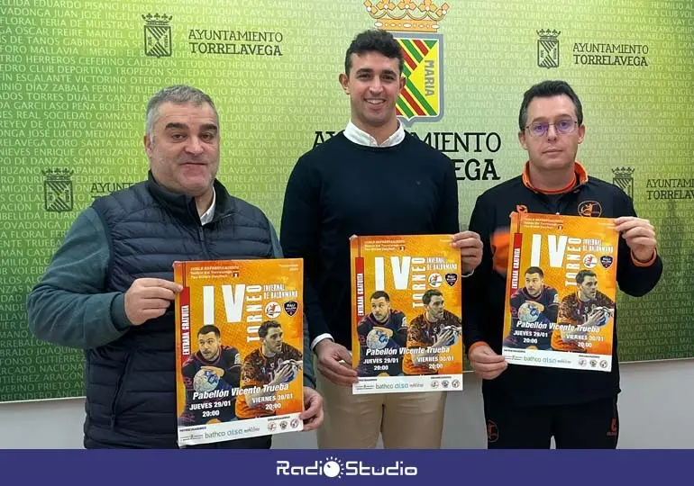 Presentaci&oacute;n del IV Torneo Invernal de Torrelavega | Foto: Radio Studio