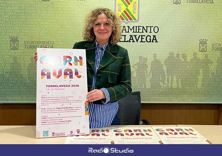 La concejala de Festejos, Patricia Portilla, presenta la programaci&oacute;n de Carnavales | Foto: Radio Studio