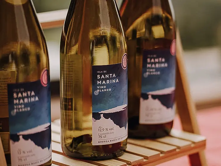 Santa Marina, uno de los vinos que elabora Bodega Bah&iacute;a de Santander
