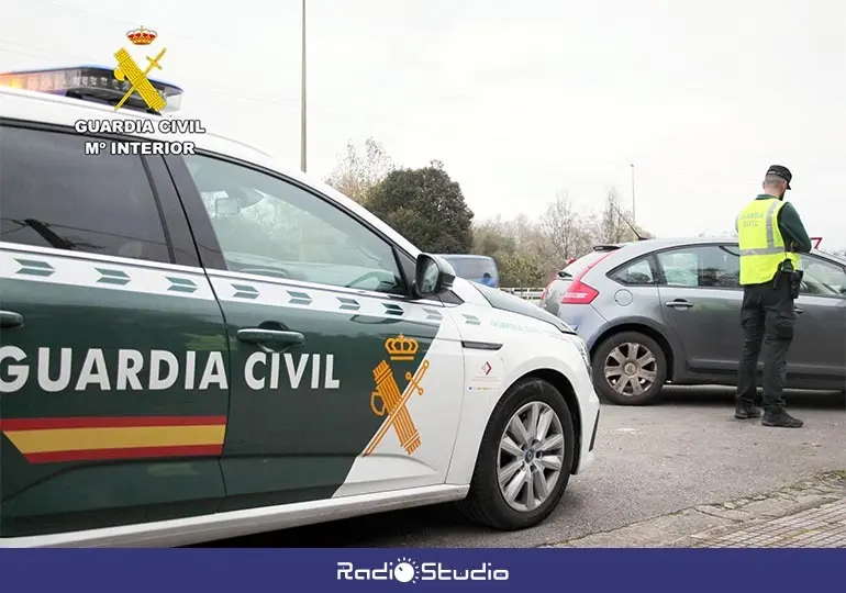 Control de seguridad ciudadana de la Guardia Civil de Cantabria.