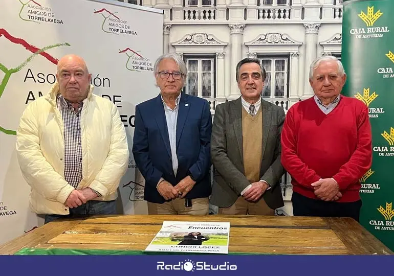 Presentaci&oacute;n del ciclo Encuentros 2026 de la Asociaci&oacute;n Amigos de Torrelavega | Foto: Radio Studio