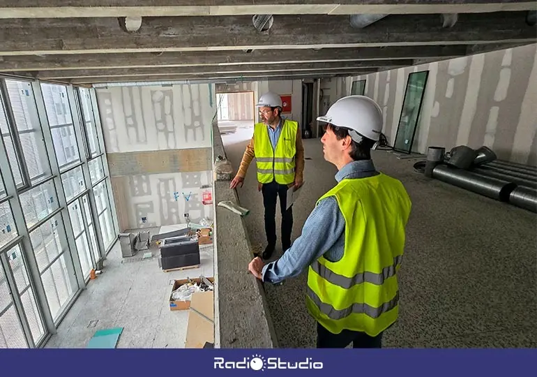 Visita realizada a las obras de la Tecnoteca, que entran en su recta final.