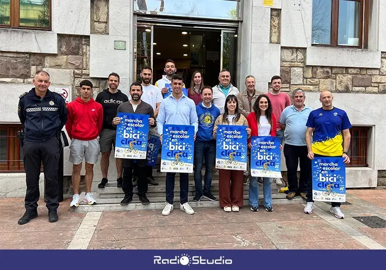 Diez colegios participar&aacute;n el 17 de abril en la marcha escolar por los carriles bici de Torrelavega.