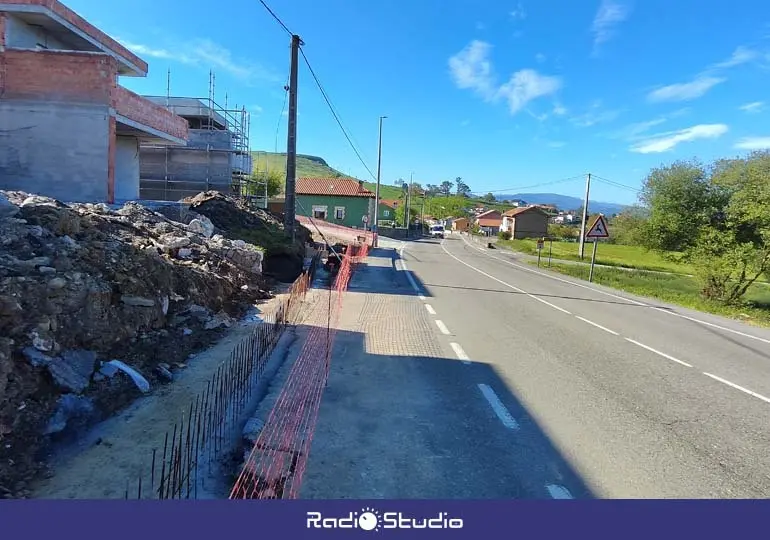 Entorno de la zona de actuaci&oacute;n del futuro saneamiento en Cortiguera | Foto: Ayuntamiento