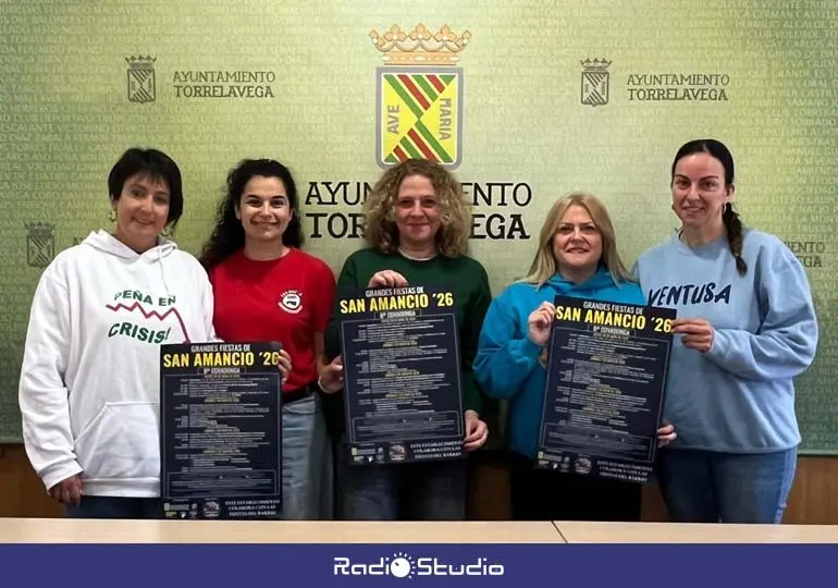 Presentaci&oacute;n de las fiestas de San Amancio de 2026 | Foto: Radio Studio