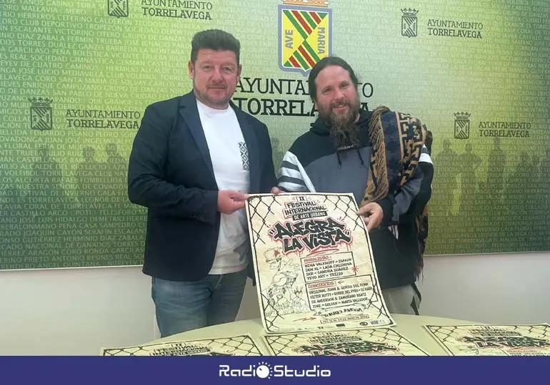 Jes&uacute;s S&aacute;nchez y Daniel Revenga presentan la II edici&oacute;n de 'Alegra la Vista' | Foto: Radio Studio