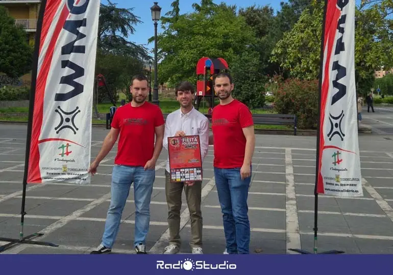 Borja Sainz presenta la III Fiesta Solidaria WMCo. a favor de C&aacute;ritas del Barrio Covadonga | Foto: Ayuntamiento