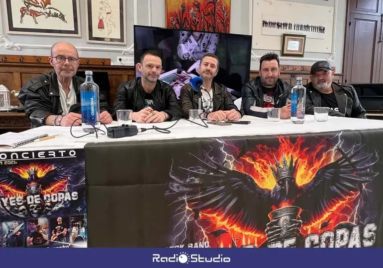 Presentaci&oacute;n del nuevo proyecto de Reyes de Copas | Foto: Radio Studio