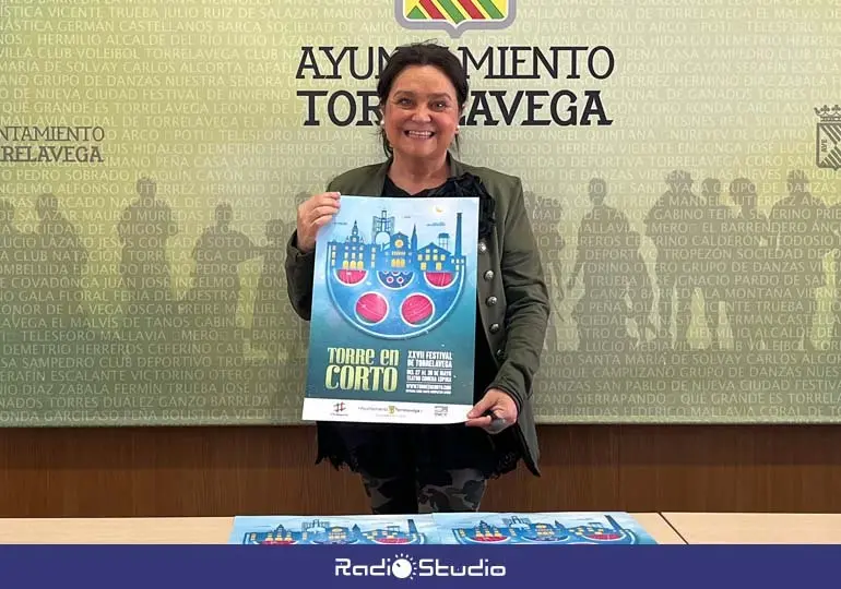 La concejala de Cultura, Esther V&eacute;lez, ha presentado la XXVII edici&oacute;n del Festival Internacional de Cortometrajes | Foto: Radio Studio