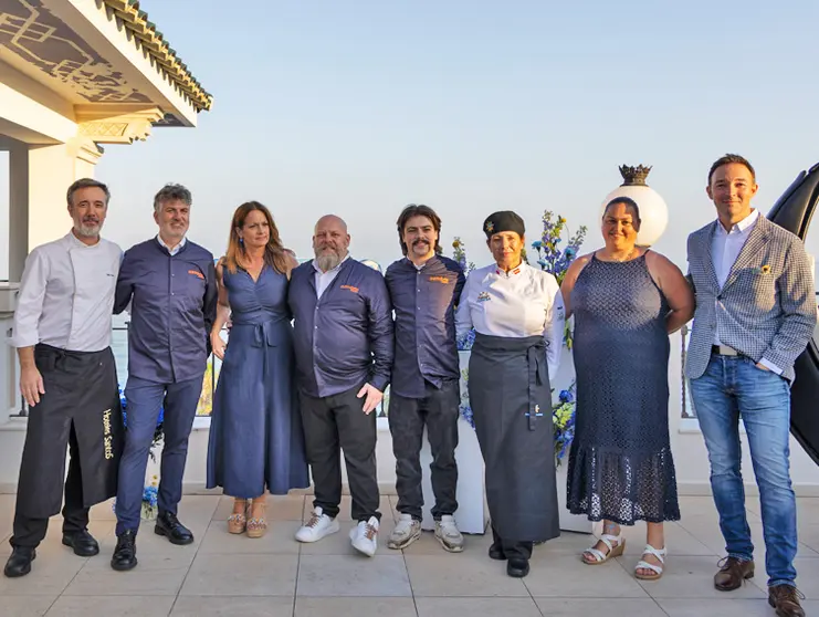 Embajadores de la regi&oacute;n que participaron en la promoci&oacute;n &lsquo;Las Cinco Cantabrias On Tour&rsquo; en M&aacute;laga